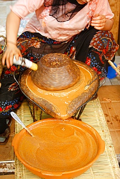 Argan oil making, Agadir, Morocco, North Africa, Africa