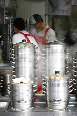 Steam cooking, Seoul, South Korea, Asia