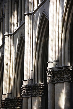 Arches, Reims Cathedral, UNESCO World Heritage Site, Reims, Marne, France, Europe