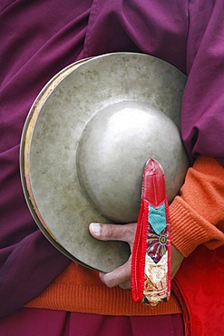 Tibetan gong, Paris, Ile de France, France, Europe