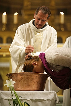 Baptism, Paris, France, Europe