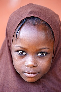 Muslim girl, Lome, Togo, West Africa, Africa