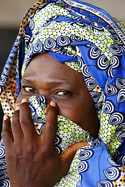 Muslim woman, Lome, Togo, West Africa, Africa