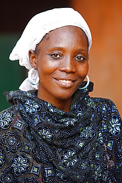 Muslim woman, Lome, Togo, West Africa, Africa