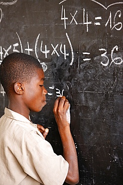 Primary school in Lome, Togo, West Africa, Africa