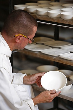 Pottery workshop, Abu Gosh Benedictine Monastery, Abu Gosh, Israel, Middle East