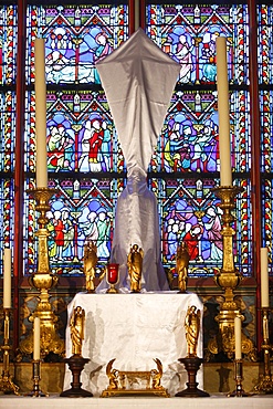 Easter week in Notre Dame Cathedral, Paris, France, Europe