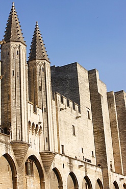 Palais des Papes, UNESCO World Heritage Site, Avignon, Vaucluse, France, Europe