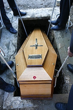 Christian burial, Our, Jura, France, Europe