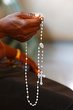 Prayer beads, Lome, Togo, West Africa, Africa