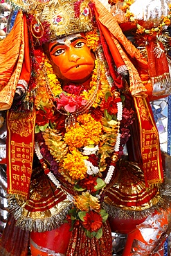 Hanuman statue, Haridwar, Uttarakhand, India, Asia