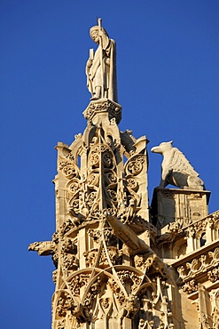 Saint-Jacques tower in Paris, France, Europe