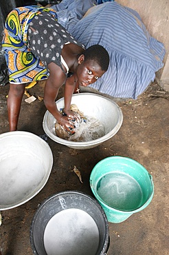 Laundry, Lome, Togo, West Africa, Africa