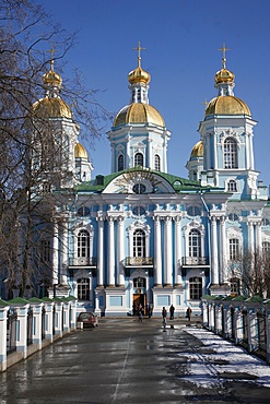 St. Nikolas's Cathedral, St. Petersburg, Russia, Europe