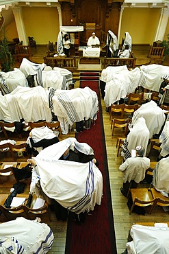 Yom Kippur also known as Day of Atonement, the holiest day of the year for the Jewish people, Paris, France, Europe