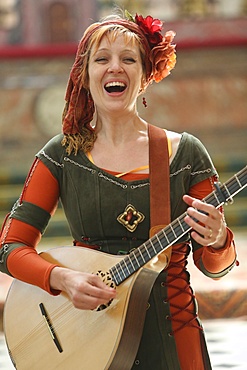 Medieval music, the medieval festival of Provins, UNESCO World Heritage Site, Seine-et-Marne, Ile-de-France, France, Europe