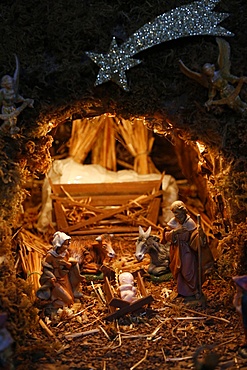 Christmas crib, Rome, Lazio, Italy, Europe