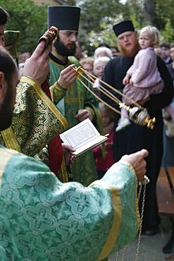 Russian Orthodox celebration, Paris, Ile de France, France, Europe