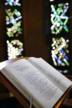 Bible, Notre-Dame de Fatima Church, Paris, France, Europe