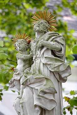 Joseph and Jesus, Heiligenkreuz Abbey, Heiligenkreuz, Lower Austria, Austria, Europe