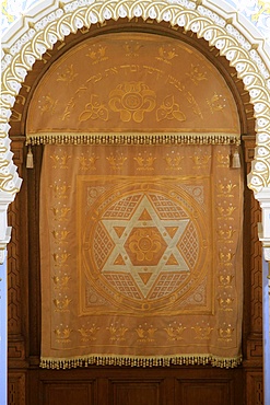 Holy Ark curtain, Edmond J Safra Grand Choral Synagogue, St. Petersburg, Russia, Europe