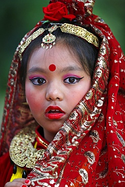 Nepalese traditional dance, Festival of Nepal, Grande Pagode de Vincennes, Paris, France, Europe