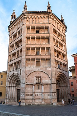 Parma Baptistery, Parma, Emilia Romagna, Italy, Europe