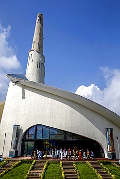 Our Lady of Africa Catholic Sanctuary, Abidjan, Ivory Coast, West Africa, Africa