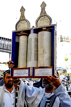 Bar Mitzvah at the Western Wall, Jerusalem, Israel, Middle East