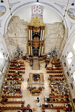 Hurva Synagogue, Jerusalem old city, Israel, Middle East