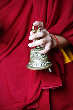 Gantha Tibetan bell, Kathmandu, Nepal, Asia