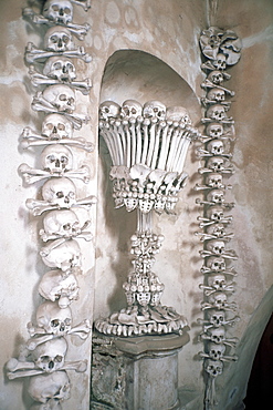 The Ossuary in Sedlec, Kutna Hora, UNESCO World Heritage Site, Czech Republic, Europe