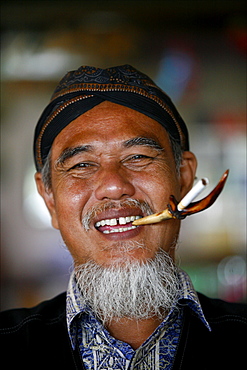 Portrait of a Javanese, Java, Indonesia, Southeast Asia, Asia