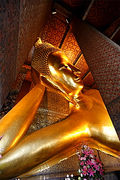 The Great Buddha of Wat Pho, Bangkok, Thailand, Southeast Asia, Asia