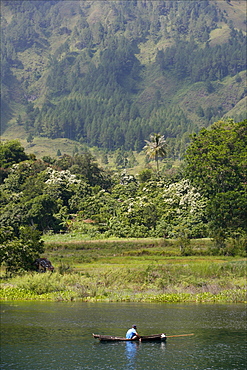 View of Lake Toba, Sumatra, Indonesia, Southeast Asia, Asia