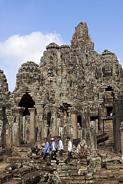 The Bayon Temple of Angkor, UNESCO World Heritage Site, Siem Reap, Cambodia, Indochina, Southeast Asia, Asia