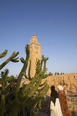 The Koutoubia mosque, UNESCO World Heritage Site, Marrakech, Morocco, North Africa, Africa