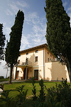 One house of the Hotel Relais Borgo Brufa, Umbria, Italy, Europe