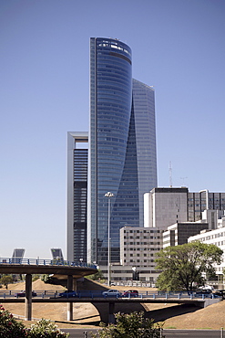 Torre Espacio, Madrid, Spain, Europe