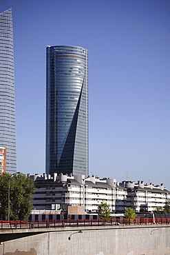 Torre Espacio, Madrid, Spain, Europe