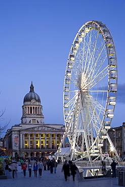 Old Market Square, Nottingham, Nottinghamshire, England, United Kingdom, Europe