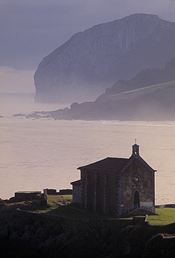 Cap Ogono, Mundaka, Pais Vasco, Basque Country, Spain, Europe