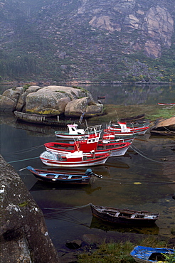 Boats, Cee, Galicia, Spain, Europe