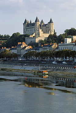 Chateau de Saumur, Saumur, Loire Valley, UNESCO World Heritage Site, Maine-et-Loire, France, Europe