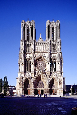 Notre Dame Cathedral, Reims, Marne, France, Europe