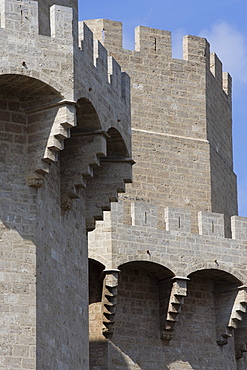 The 14th century Town Gate, Serranos Towers, Valencia, Spain, Europe