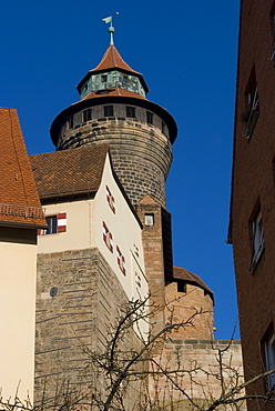 Burg (Castle), Nuremberg, Bavaria, Germany, Europe