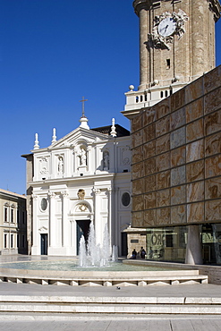 La Seo Cathedral, UNESCO World Heritage Site, Zaragoza, Aragon, Spain, Europe