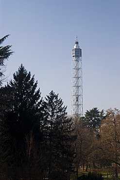 Torre Littoria (Torre Branca), Sempione Park, Milan, Lombardy, Italy, Europe