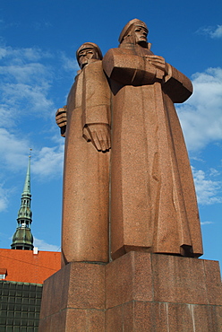 Monument to those who fought in 1905, Riga, Latvia, Baltic States, Europe